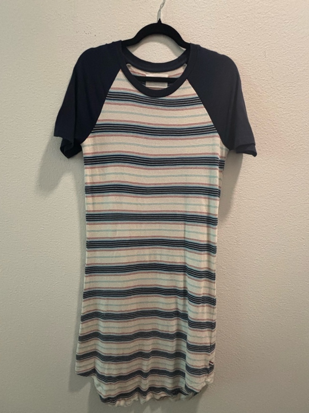 Sol Angeles Women's Retro Stripe Raglan Dress, size S